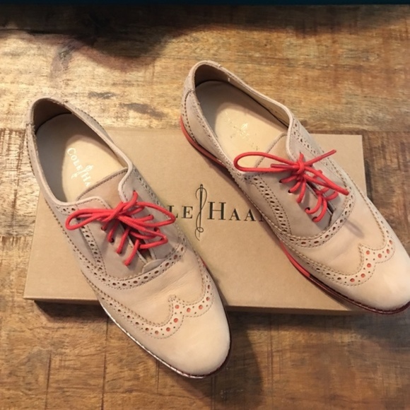 EUC Cole Haan Gramercy oxford shoes in real suede - Picture 1 of 4